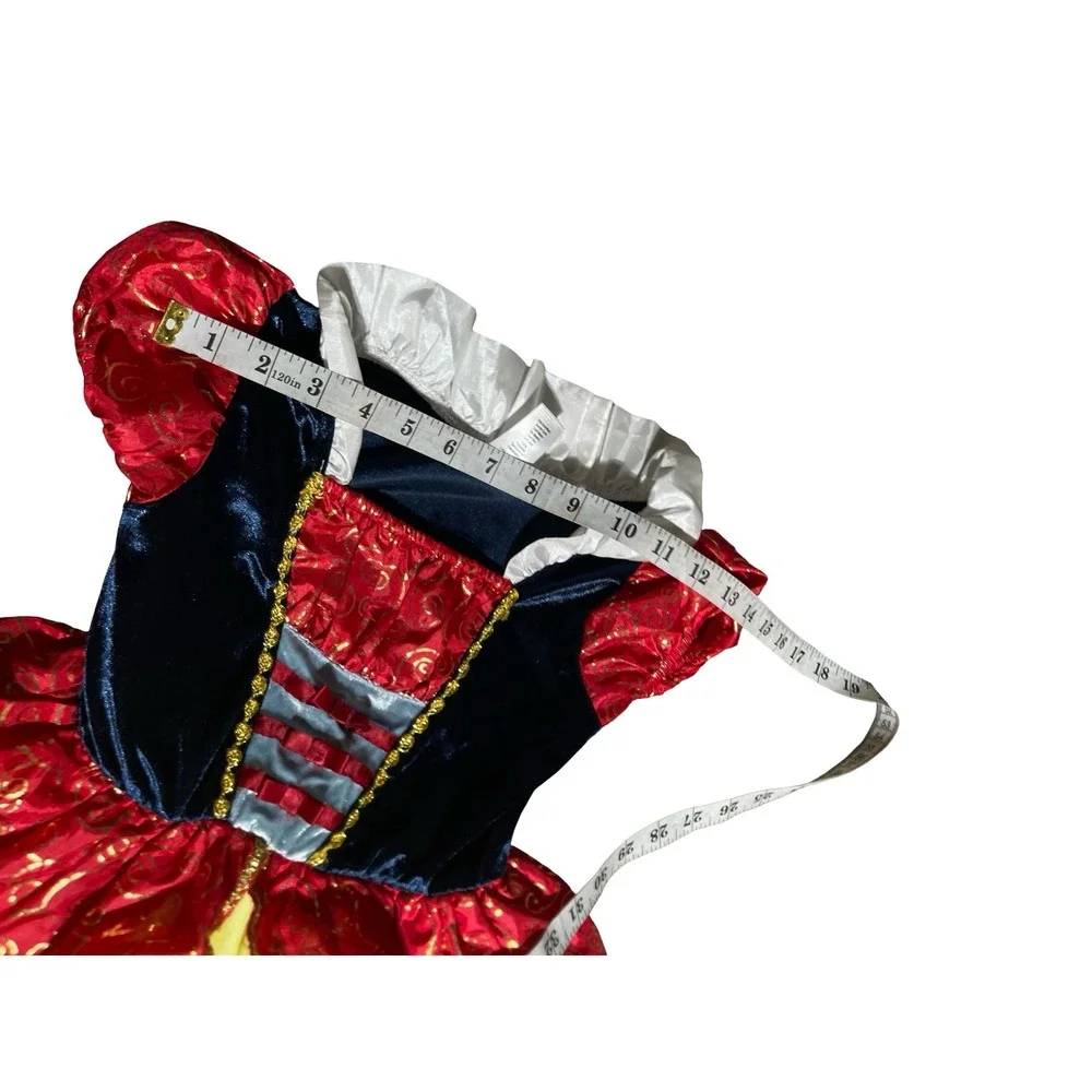 Snow White Princess Costume Dress Blue Red Yellow Girls Halloween Dress Up